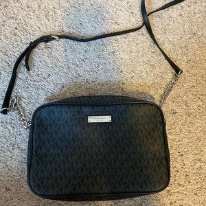 Black Michael Kors crossbody purse
